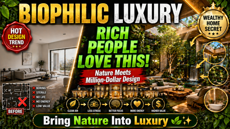 Biophilic Luxury Interior Design
