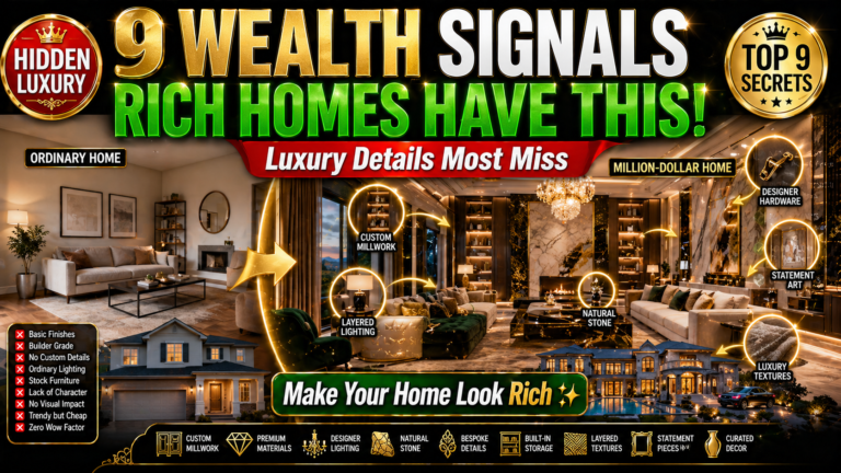 Invisible Wealth Interior Design luxury hidden upgrades in modern home