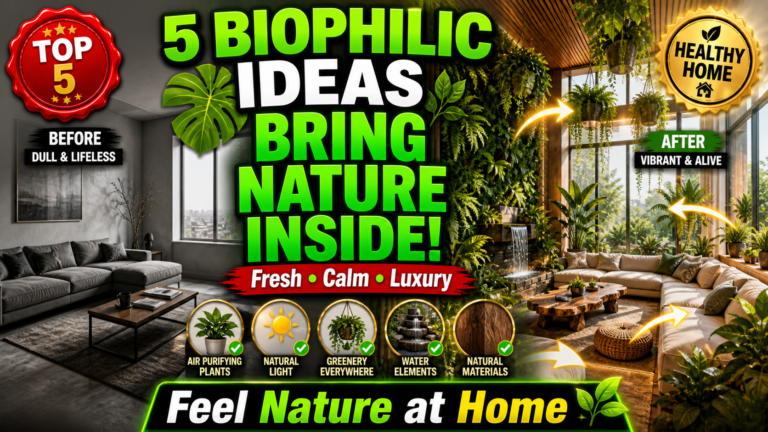 5 Biophilic Home Decor Ideas