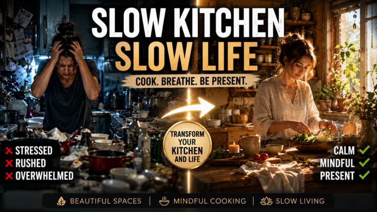 slow kitchen decor